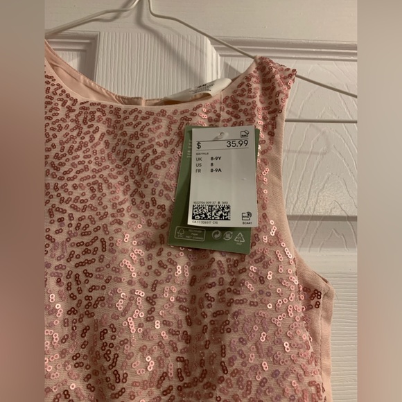 H&M sparkly girls tutu dress size 8-9 - Picture 2 of 3